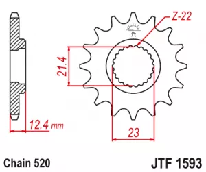 Kolečko J.T.1593-520-14