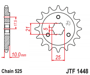 Kolečko J.T. 1448-525-14