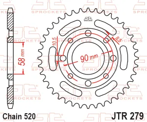 Rozeta J.T.0279-520-31