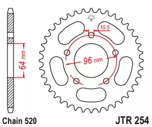 Rozeta J.T.0254-420-37