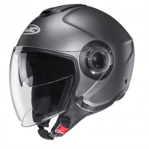 Prilba HJC i40N SEMI FLAT TITANIUM