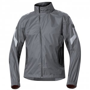 Bunda do dažďa Wet Tour Jacket sivo-čierna