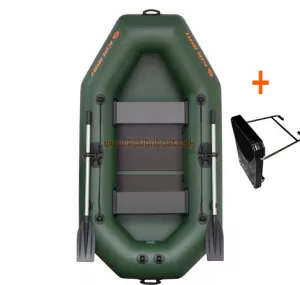 Čln Kolibri K-240T zelený lamelová podlaha