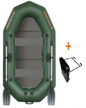 Čln Kolibri K-250TP zelený pevná podlaha