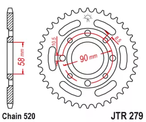 Rozeta J.T.0279-520-30