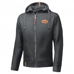Mikina Zip-Hoodie 46 čierna