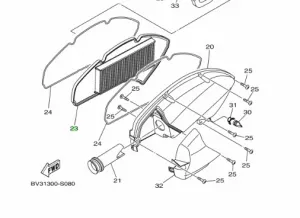 ELEMENT, AIR CLEANER NMAX 15-20