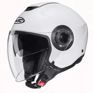 Prilba HJC i40N SEMI FLAT PEARL WHITE