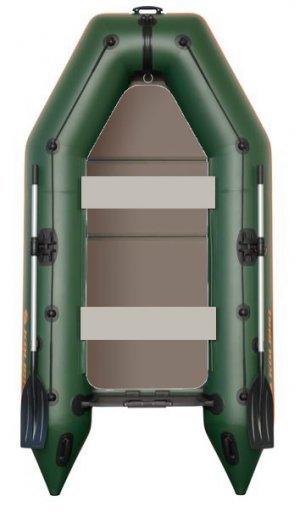Čln Kolibri KM-300P zelený pevná podlaha