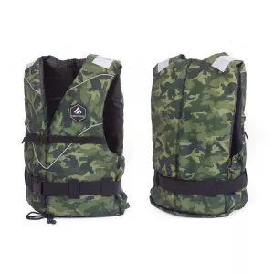 Vesta plávacia CAMO MILITARY