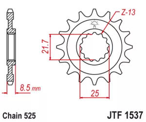 Kolečko J.T.1537-525-15