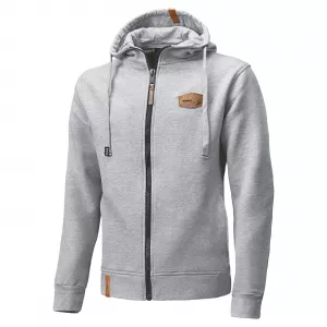 Mikina Zip-Hoodie 46 sivá
