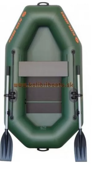 Čln Kolibri K-190 Lite zelený lamelová podlaha
