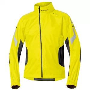 Bunda do dažďa Held Wet Tour Jacket čierno-fluo.žltá