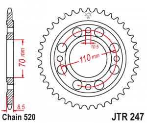 Rozeta J.T.0247-520-35