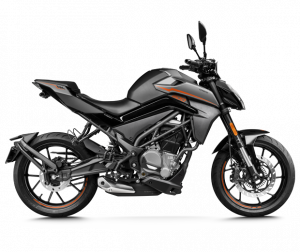 Motocykel CFMOTO 300NK EU5 2023 - čierna DEMO