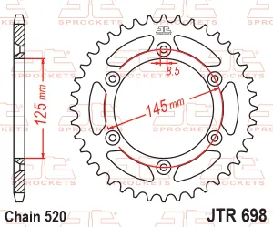 Rozeta J.T.0698-520-40