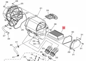ELEMENT, AIR CLEANER