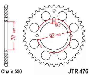 Rozeta J.T.0476-530-40