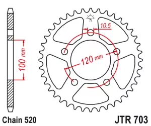 Rozeta J.T.0703-520-44