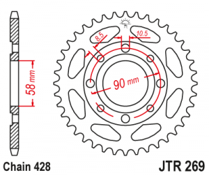 Rozeta J.T.0269-428-42