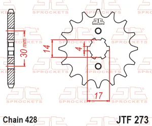 Kolečko J.T.273-428-15