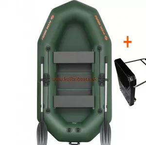 Čln Kolibri K-250T zelený lamelová podlaha