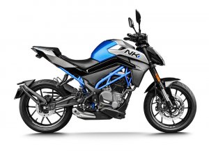 Motocykel CFMOTO 300NK EU5 2023 - modrá