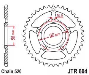 Rozeta J.T.0604-520-44