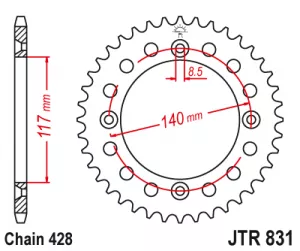 Rozeta J.T.0833-428-41
