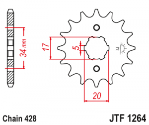 Kolečko J.T. 1264-428-16