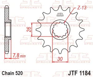 Kolečko J.T.1184-18