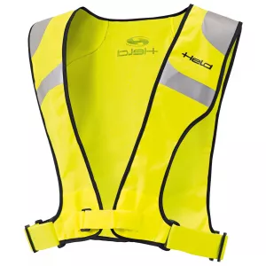 Vesta reflexná Held čierno-fluo.
